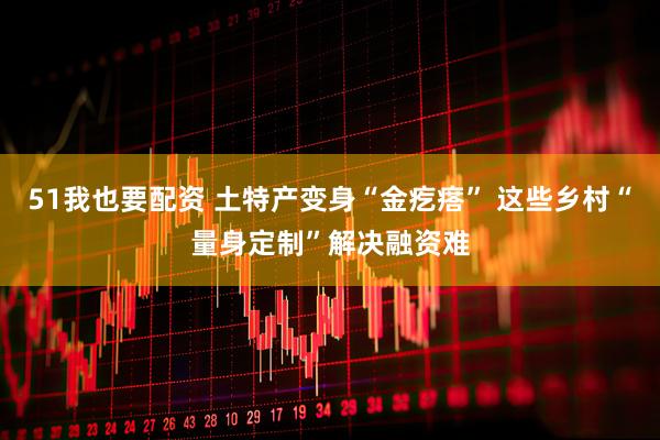 51我也要配资 土特产变身“金疙瘩” 这些乡村“量身定制”解决融资难
